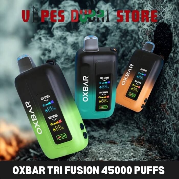 Oxbar TRI Fusion 45000 Puffs 50mg Nicotine in Dubai