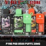 Pyne Pod 8500 Puffs 20Mg Disposable Vape In Dubai