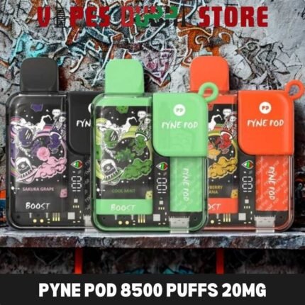 Pyne Pod 8500 Puffs 20Mg Disposable Vape In Dubai