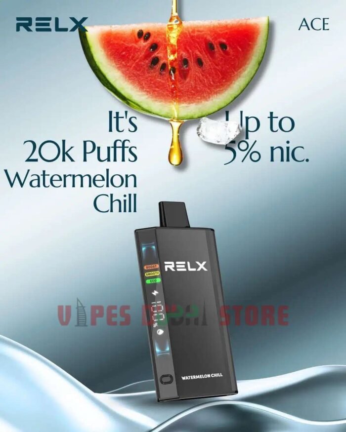 Relx ACE 20000puffs 20mg Disposable Vape Watermelon Chill