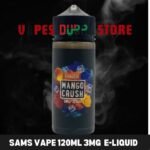 SAMS Vape 120ml 3mg E-Liquid