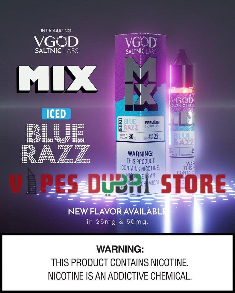 VGOD Mix Saltnic Price in Dubai ICED BLUE RAZZ VGOD Mix Saltnic Price in Dubai ICED BLUE RAZZ