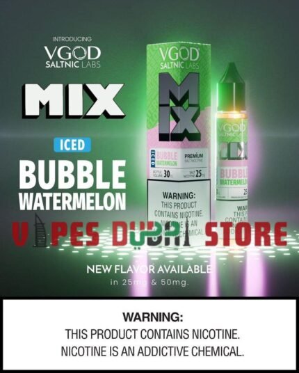 VGOD Mix Saltnic Price in Dubai ICED BUBBLE WATERMELON
