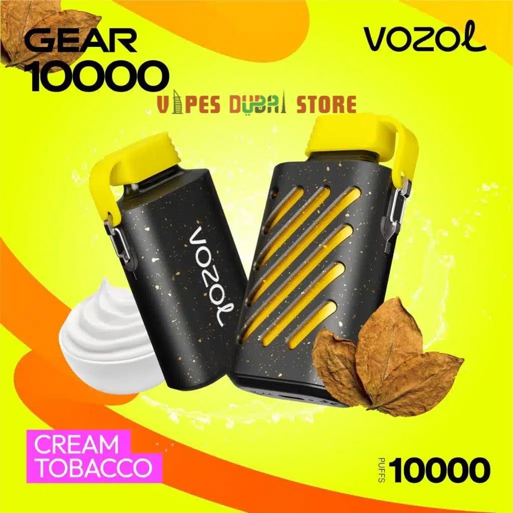 VOZOL GEAR 10000 PUFFS Disposable Vape in Dubai Cream Tobacco VOZOL GEAR 10000 PUFFS Disposable Vape in Dubai Cream Tobacco