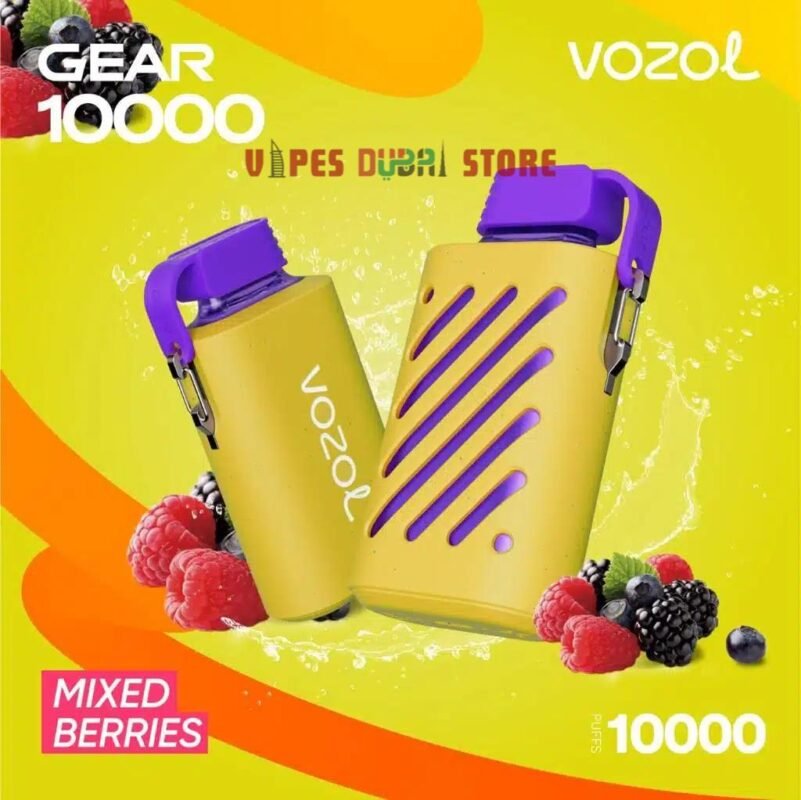 VOZOL GEAR 10000 PUFFS Disposable Vape in Dubai Mixed Berries