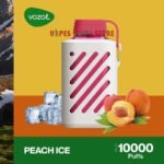 VOZOL GEAR 10000 PUFFS Disposable Vape in Dubai Peach Ice