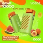 VOZOL GEAR 10000 PUFFS Disposable Vape in Dubai Peach Mango Watermelon