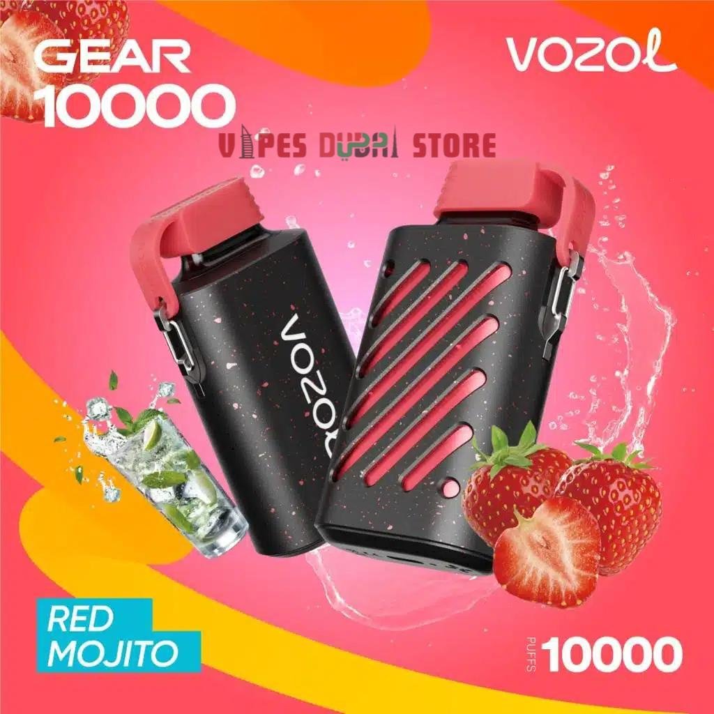 VOZOL GEAR 10000 PUFFS Disposable Vape in Dubai Red Mojito VOZOL GEAR 10000 PUFFS Disposable Vape in Dubai Red Mojito
