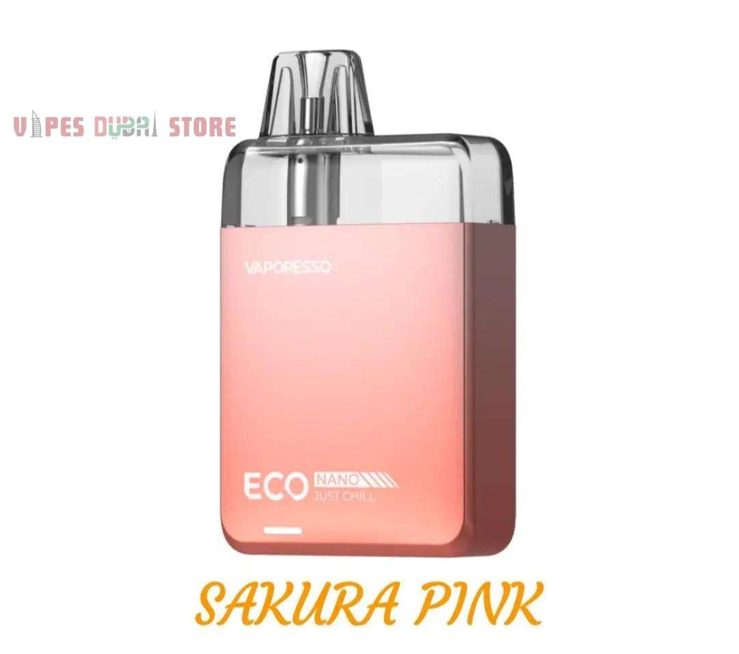 Vaporesso-ECO-Nano-Pod-System-Kit-Sakura-Pink Vaporesso-ECO-Nano-Pod-System-Kit-Sakura-Pink