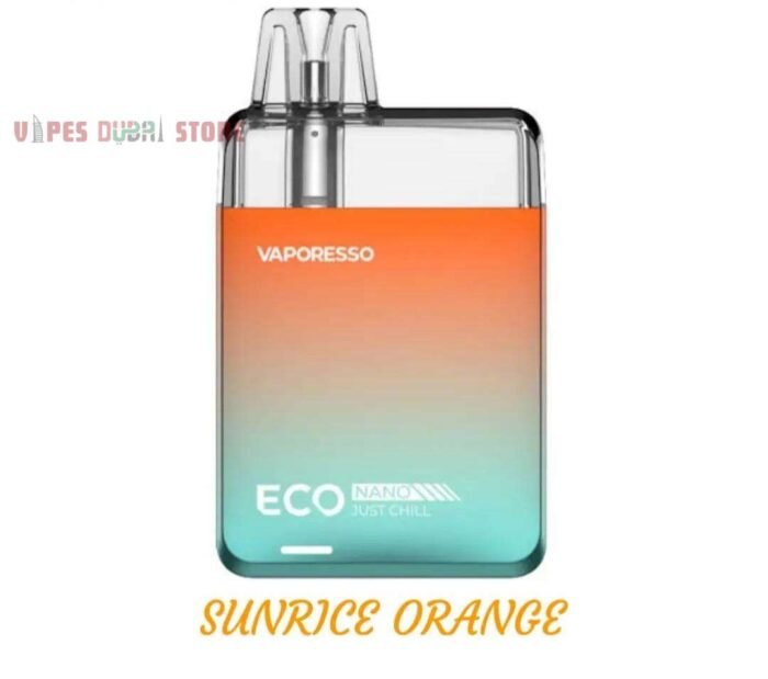 Vaporesso-ECO-Nano-Pod-System-Kit-Sunrice-Orange