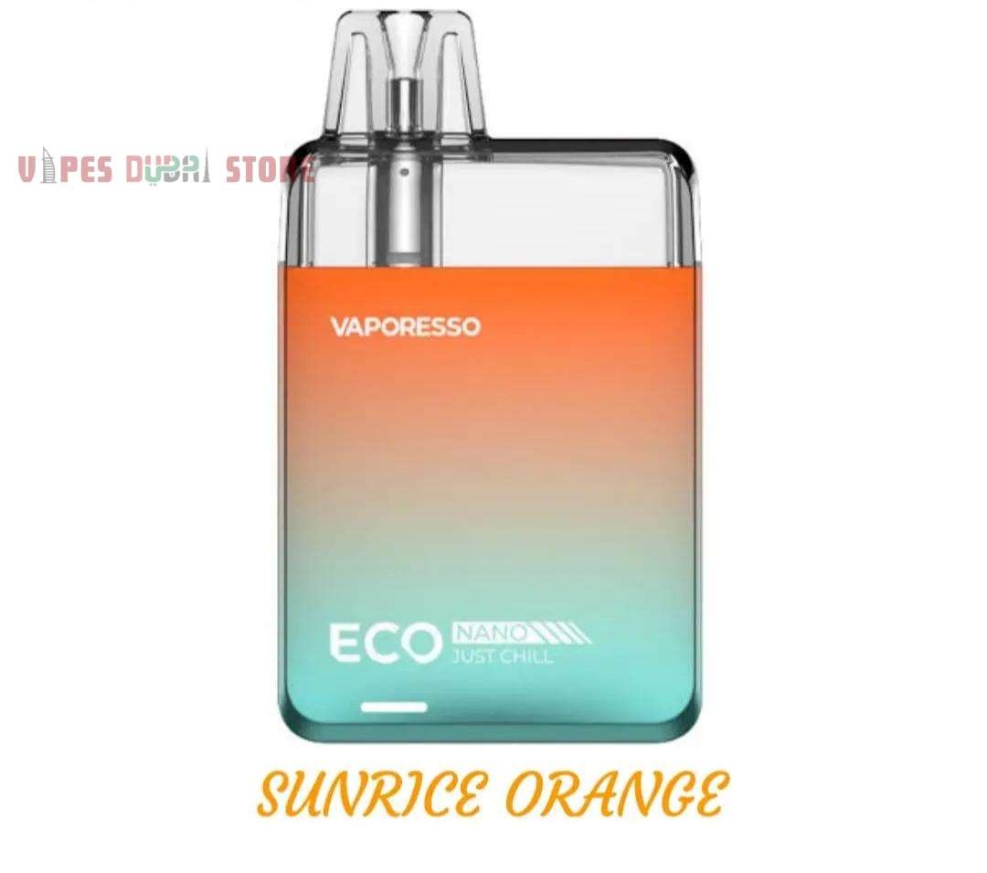 Vaporesso-ECO-Nano-Pod-System-Kit-Sunrice-Orange Vaporesso-ECO-Nano-Pod-System-Kit-Sunrice-Orange