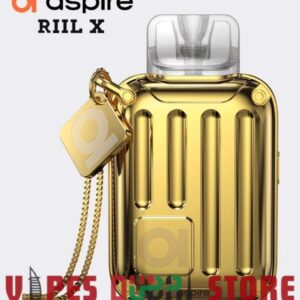 Aspire-Riil-X-Pod-Kit-700mAh-24k-Gold-Plated