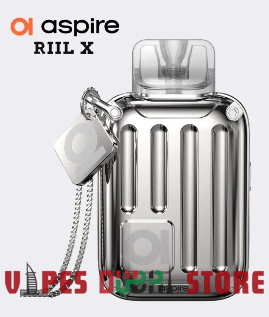 Aspire-Riil-X-Pod-Kit-700mAh-Silver Aspire-Riil-X-Pod-Kit-700mAh-Silver