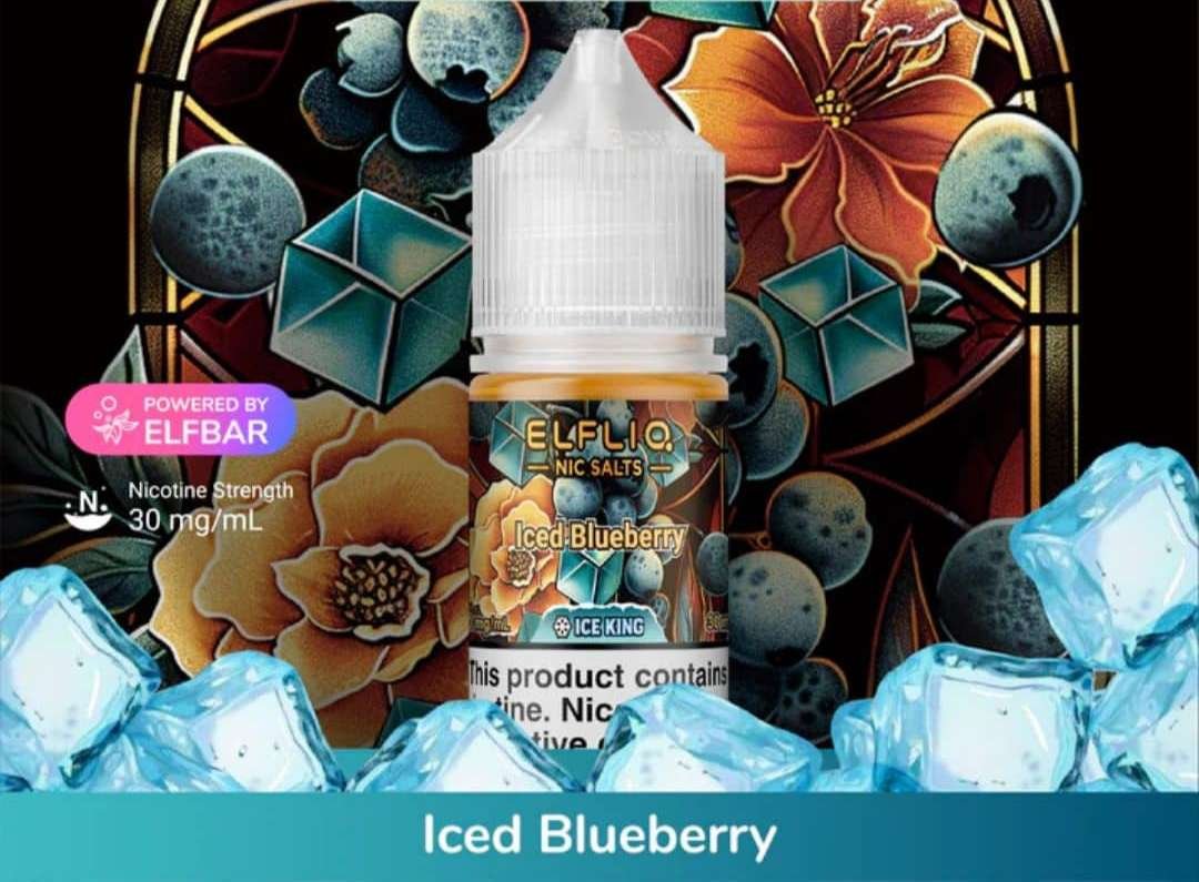 ELFLIQ-NIC-SALTS-Iced-Blueberry-30ML ELFLIQ-NIC-SALTS-Iced-Blueberry-30ML