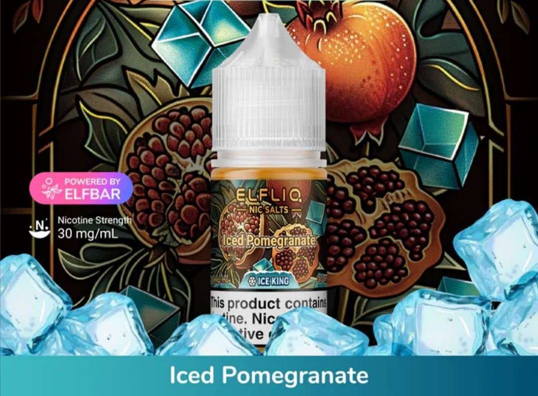 ELFLIQ-NIC-SALTS-Iced-Pomegranate-30ML ELFLIQ-NIC-SALTS-Iced-Pomegranate-30ML