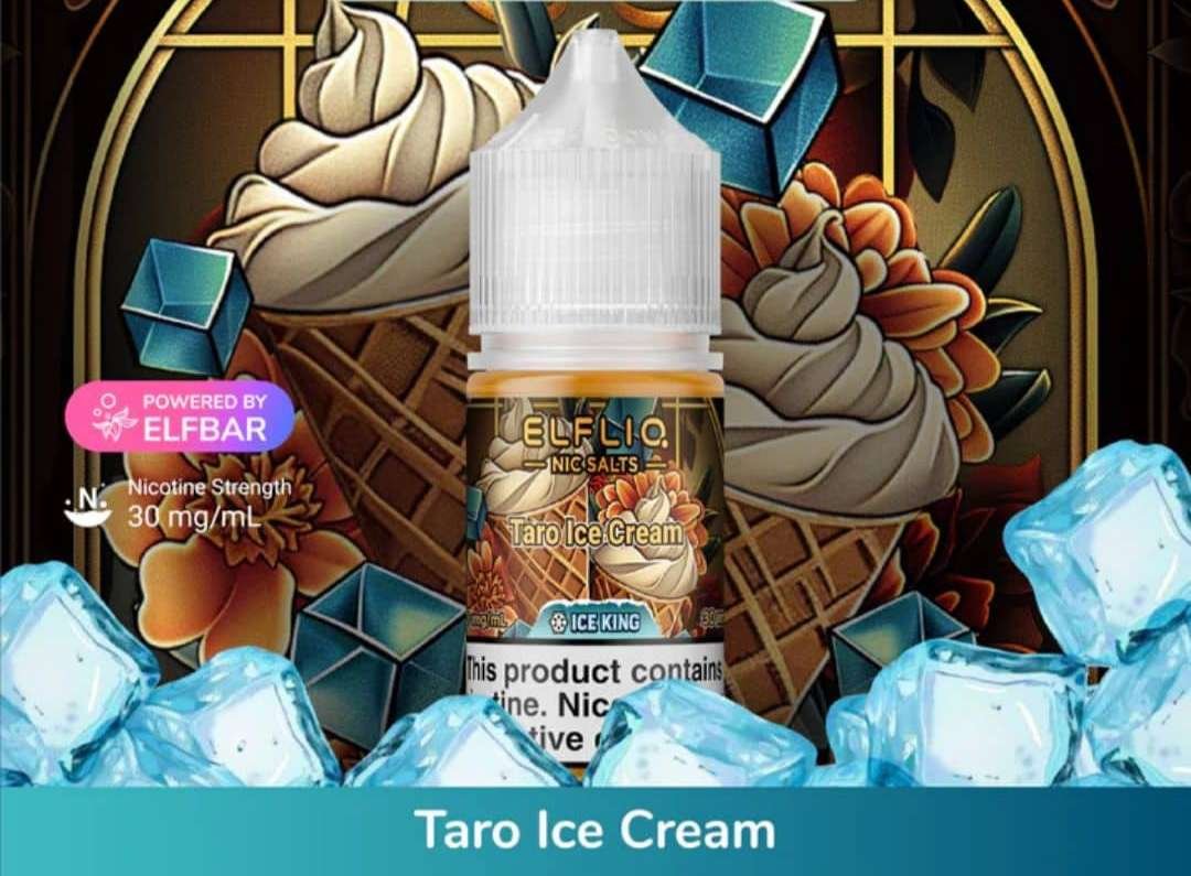ELFLIQ-NIC-SALTS-Taro-Ice-Cream-30ML ELFLIQ-NIC-SALTS-Taro-Ice-Cream-30ML