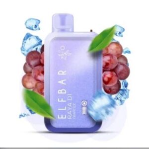 Elfbar Raya D1 13000 puffs Disposable Vape Grape Ice