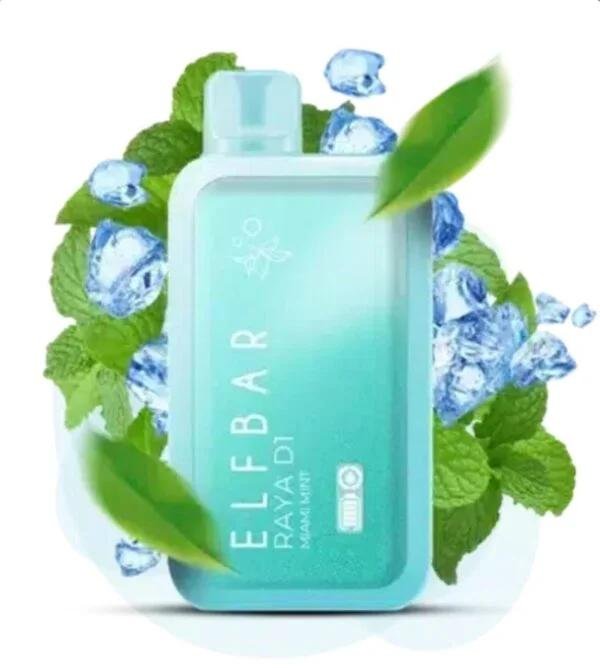 Elfbar Raya D1 13000 puffs Disposable Vape Miami Mint Elfbar Raya D1 13000 puffs Disposable Vape Miami Mint