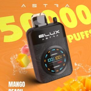 Elux Astra 50000 Puffs Disposable Vape Mango Peach