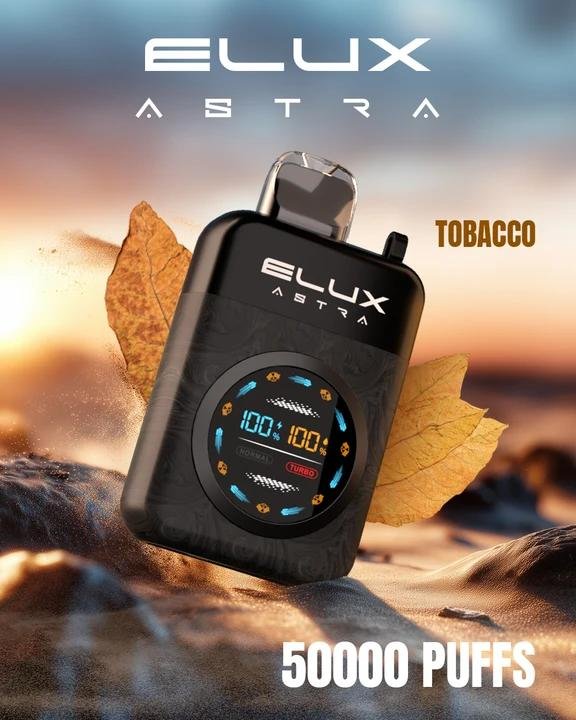 Elux Astra 50000 Puffs Disposable Vape Tobacco Elux Astra 50000 Puffs Disposable Vape Tobacco