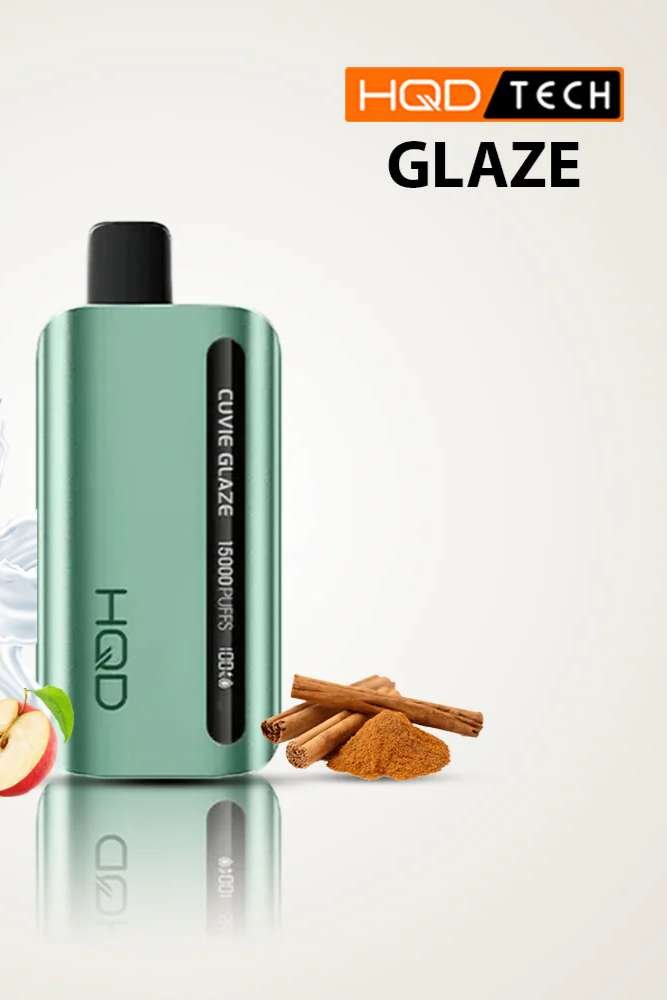 HQD_CUVIE_GLAZE_15000_PUFFS_DISPOSABLE_VAPE_Apple_Cinna_Milk HQD_CUVIE_GLAZE_15000_PUFFS_DISPOSABLE_VAPE_Apple_Cinna_Milk