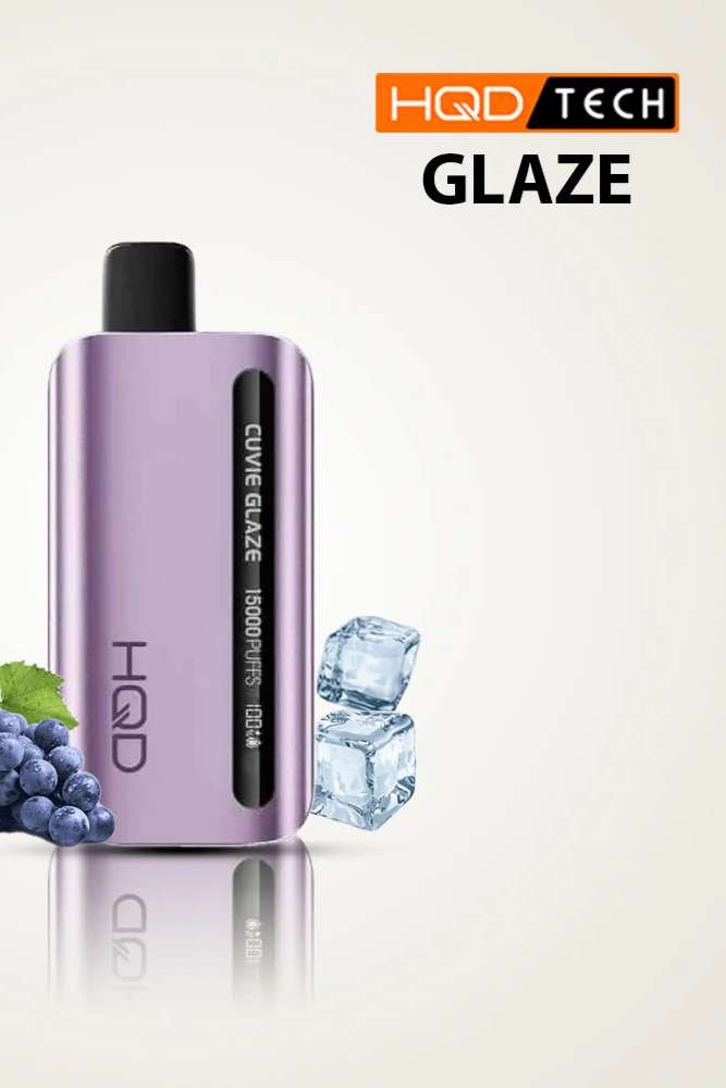 HQD_CUVIE_GLAZE_15000_PUFFS_DISPOSABLE_VAPE_Grape_Ice HQD_CUVIE_GLAZE_15000_PUFFS_DISPOSABLE_VAPE_Grape_Ice