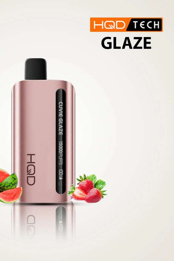 HQD_CUVIE_GLAZE_15000_PUFFS_DISPOSABLE_VAPE_Strawberry_Watermelo HQD_CUVIE_GLAZE_15000_PUFFS_DISPOSABLE_VAPE_Strawberry_Watermelon