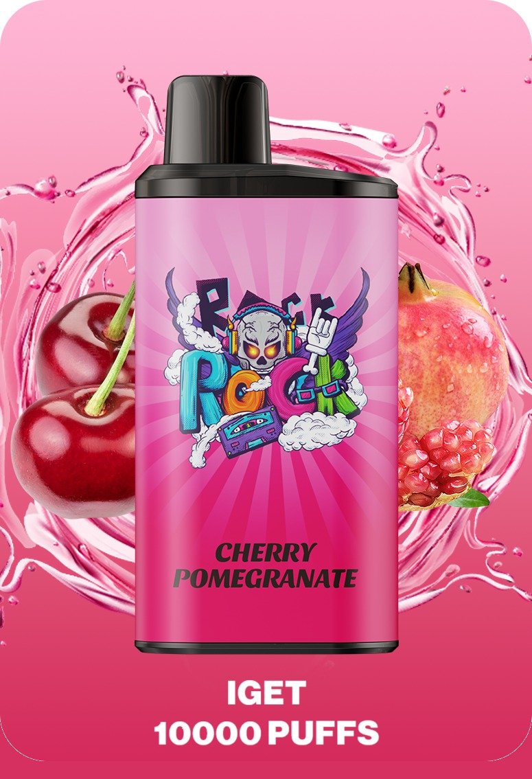 IGET BAR PRO 10000 Puffs Disposable Vape  Cherry Pomegrante IGET BAR PRO 10000 Puffs Disposable Vape Cherry Pomegrante