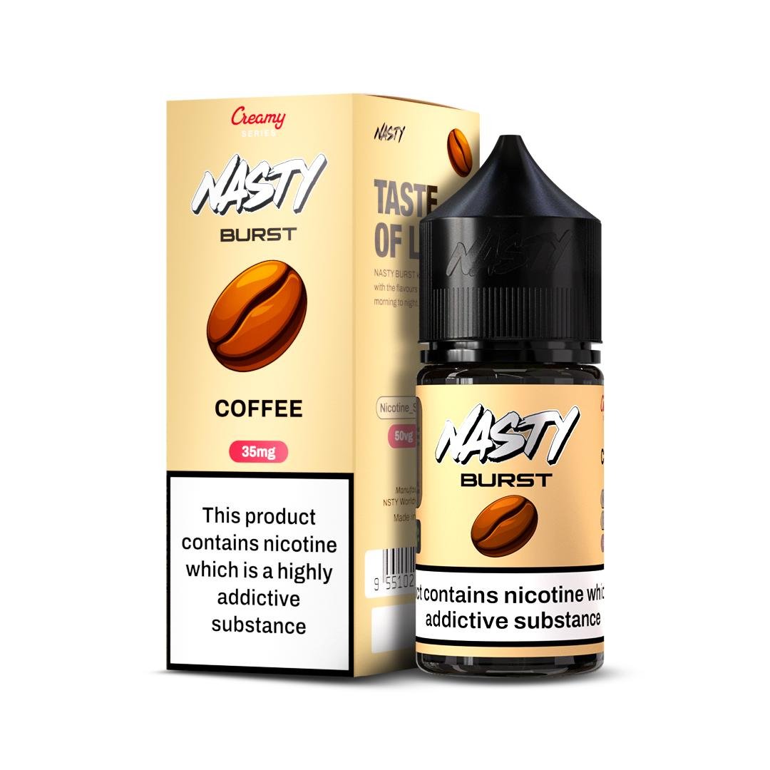 Nasty Burst Salt E-liquid Coffe Nasty Burst Salt E-liquid Coffe