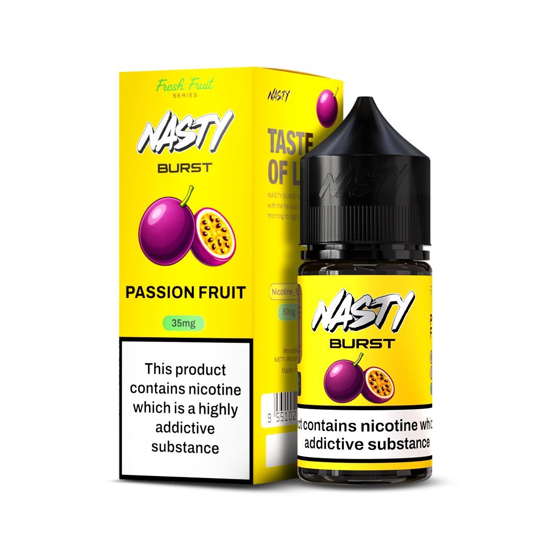 Nasty Burst Salt E-liquid Passion Fruit Nasty Burst Salt E-liquid Passion Fruit