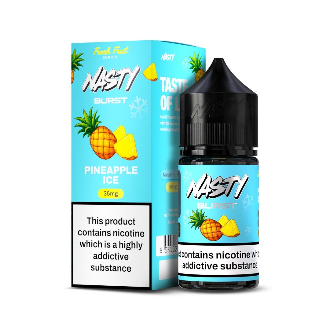 Nasty Burst Salt E-liquid Pineaplle Ice Nasty Burst Salt E-liquid Pineaplle Ice