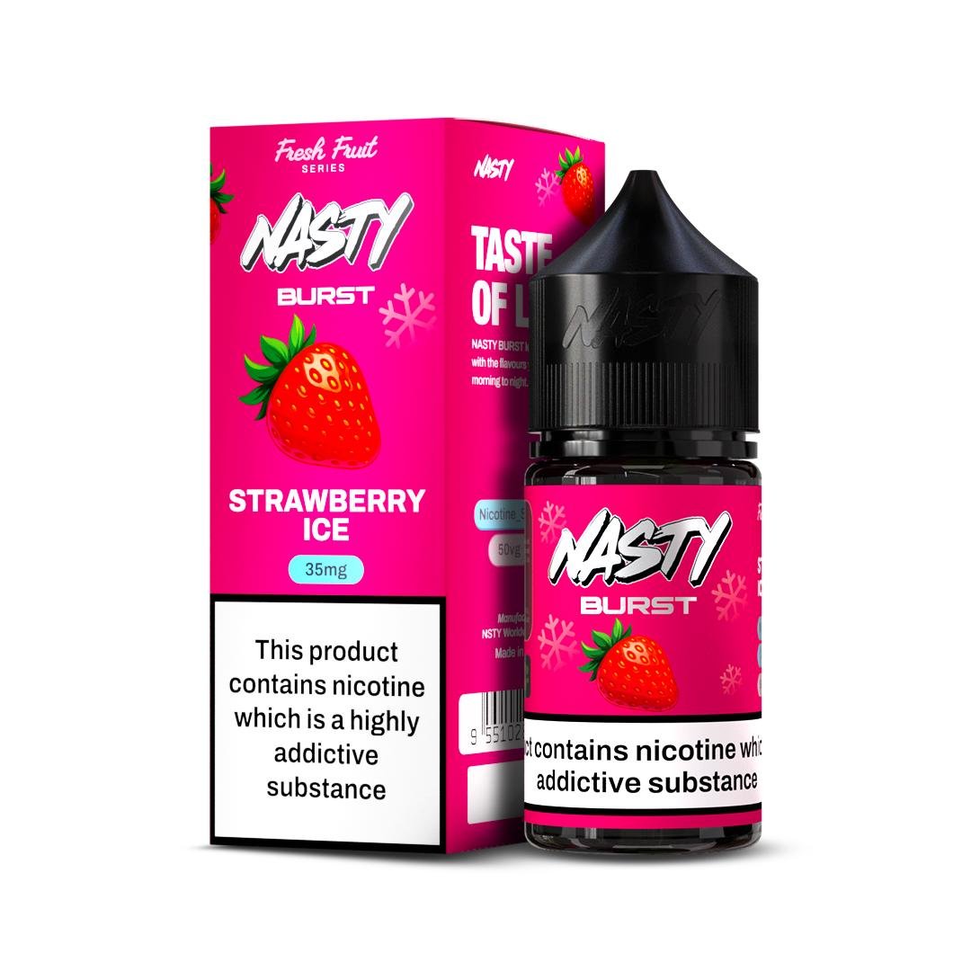 Nasty Burst Salt E-liquid Strawberry ice Nasty Burst Salt E-liquid Strawberry ice