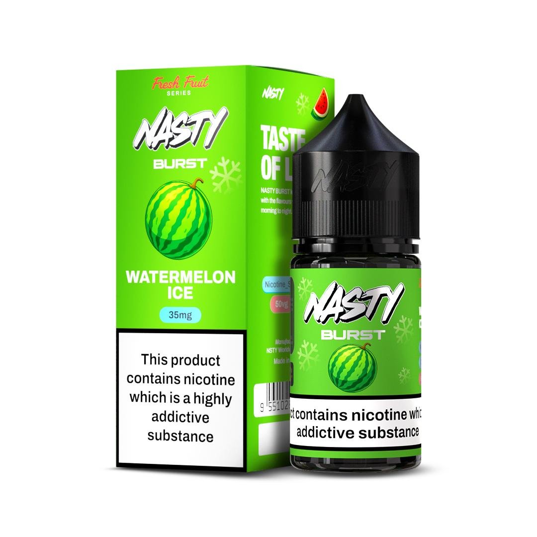 Nasty Burst Salt E-liquid Watermelon Ice Nasty Burst Salt E-liquid Watermelon Ice