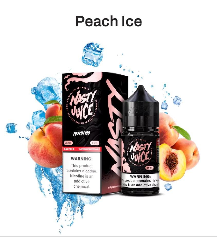 Nasty Smooth Series Salt 30ml peach-ice Nasty Smooth Series Salt 30ml peach-ice