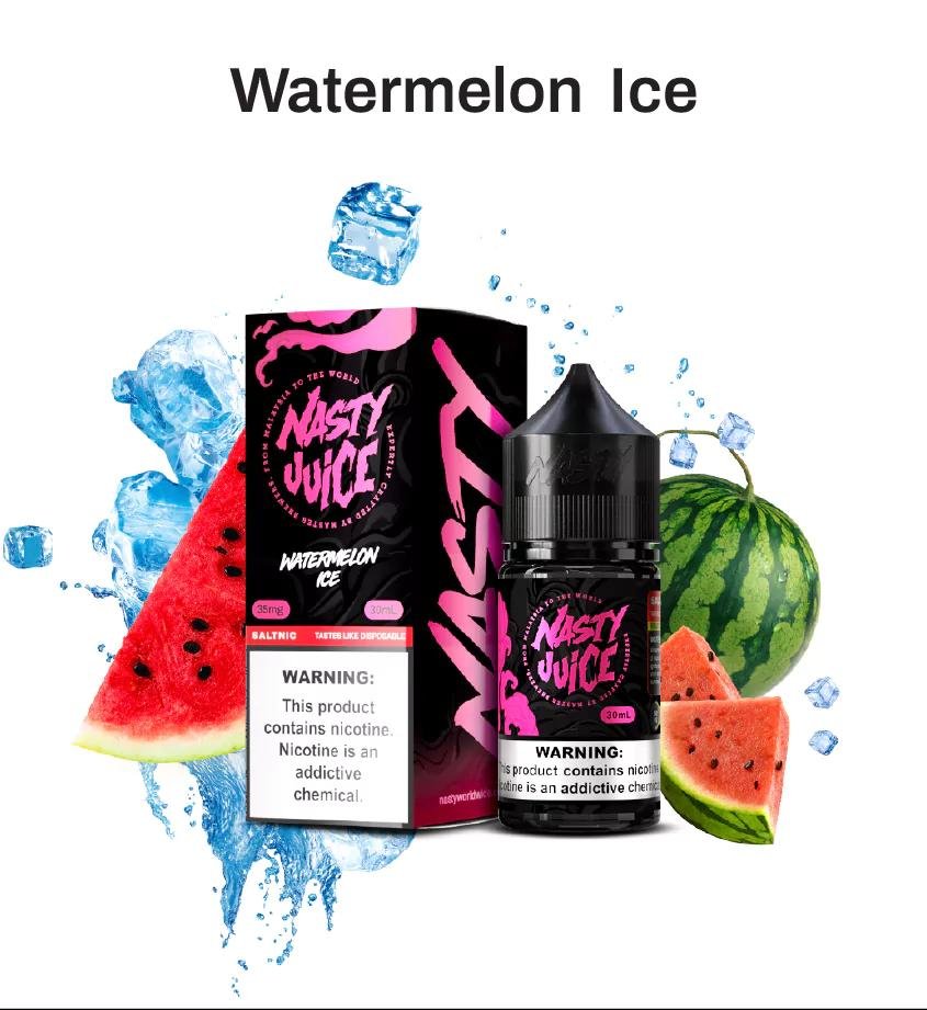 Nasty Smooth Series Salt 30ml watermelon-ice Nasty Smooth Series Salt 30ml watermelon-ice