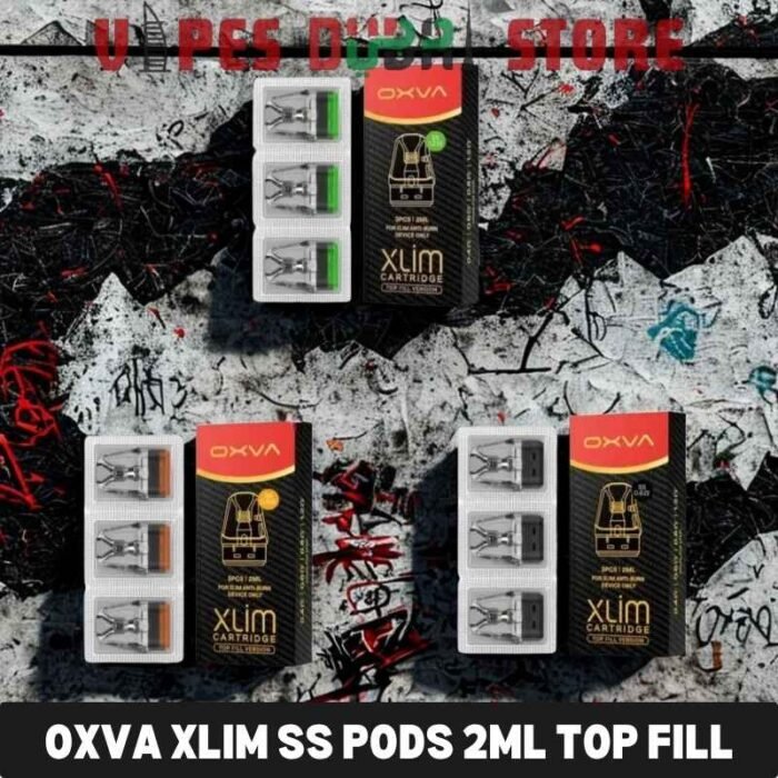 OXVA Xlim SS Pods 2ml Top Fill