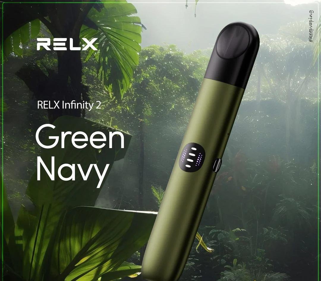 Relx Infinity 2 Pod Kit Green Relx Infinity 2 Pod Kit Green