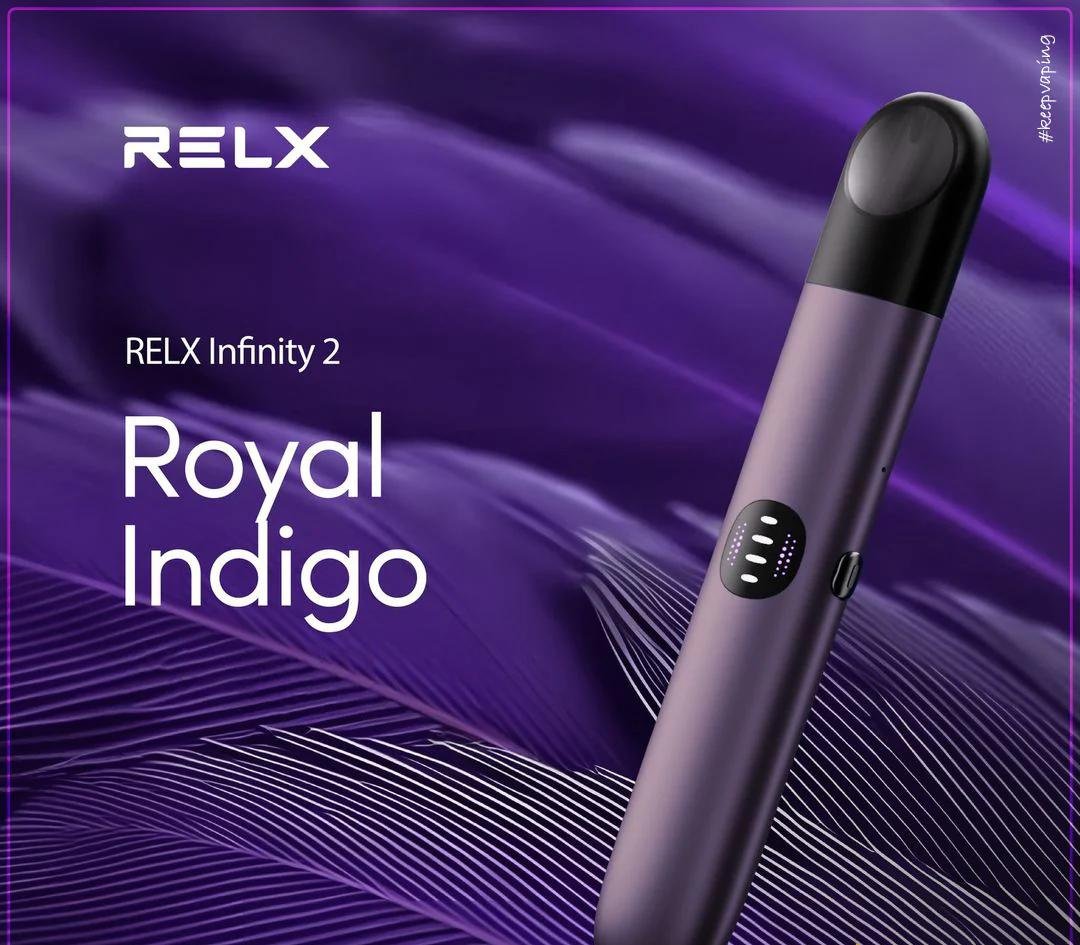Relx Infinity 2 Pod Kit indigo Relx Infinity 2 Pod Kit indigo