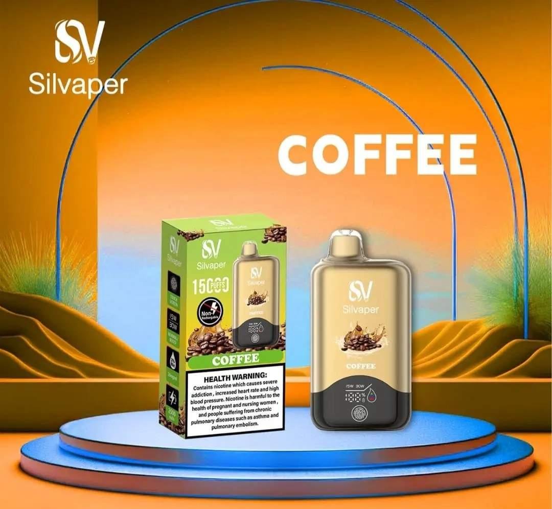 Silvaper-15000-Puffs-Disposable-Vape-Coffee Silvaper-15000-Puffs-Disposable-Vape-Coffee