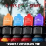 Tugboat Super 16000 Pod Cartridges Disposable Vape