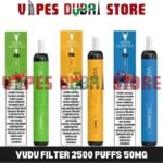 Vudu Filter 2500 Puffs 50Mg Disposable Vape In UAE
