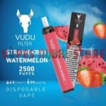 Vudu Filter 2500 Puffs 50Mg Disposable Vape In UAE Strawberry-Watermelon