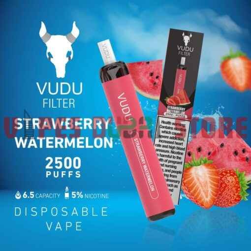 Vudu Filter 2500 Puffs 50Mg Disposable Vape In UAE Strawberry-Watermelon Vudu Filter 2500 Puffs 50Mg Disposable Vape In UAE Strawberry-Watermelon