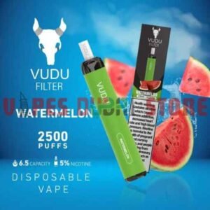 Vudu Filter 2500 Puffs 50Mg Disposable Vape In UAE Watermelon