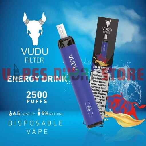 Vudu Filter 2500 Puffs 50Mg Disposable Vape In UAE energy drink Vudu Filter 2500 Puffs 50Mg Disposable Vape In UAE energy drink