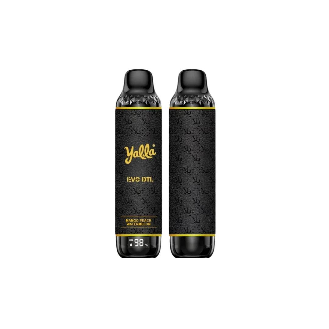 Yalla-EVO-DTL-Disposable-12K-Puff-Mango-Peach-Watermelon Yalla-EVO-DTL-Disposable-12K-Puff-Mango-Peach-Watermelon