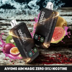Aivomo aim magic zero (0_) nicotine 20000 puffs disposable Vape in Dubai