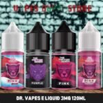 Dr. Vapes E Liquid 3mg 120ml and 30mg 50mg 30ml Salt Nicotine E Juice All Flavors in Dubai, UAE