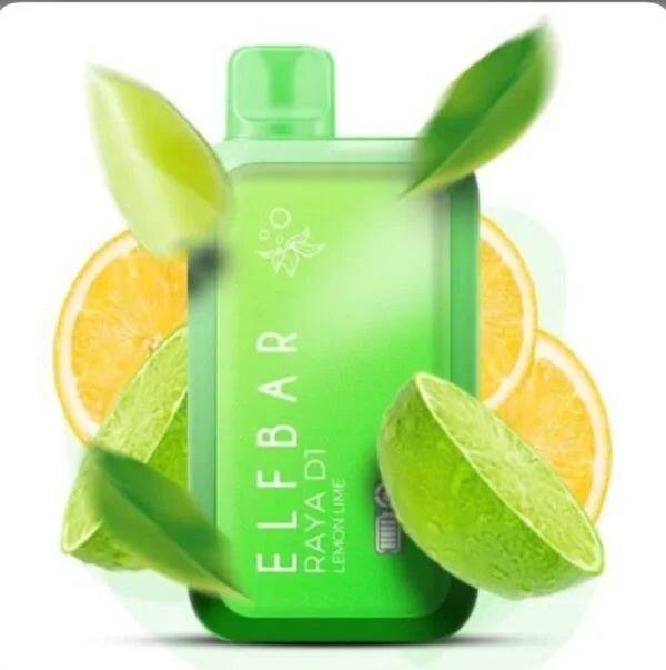 Elfbar Raya D1 13000 puffs Disposable Vape Lemon lime