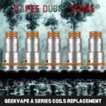 GeekVape A Series Coils Replacement 0.2ohm 1.2ohm (5PCS) in Dubai, UAE
